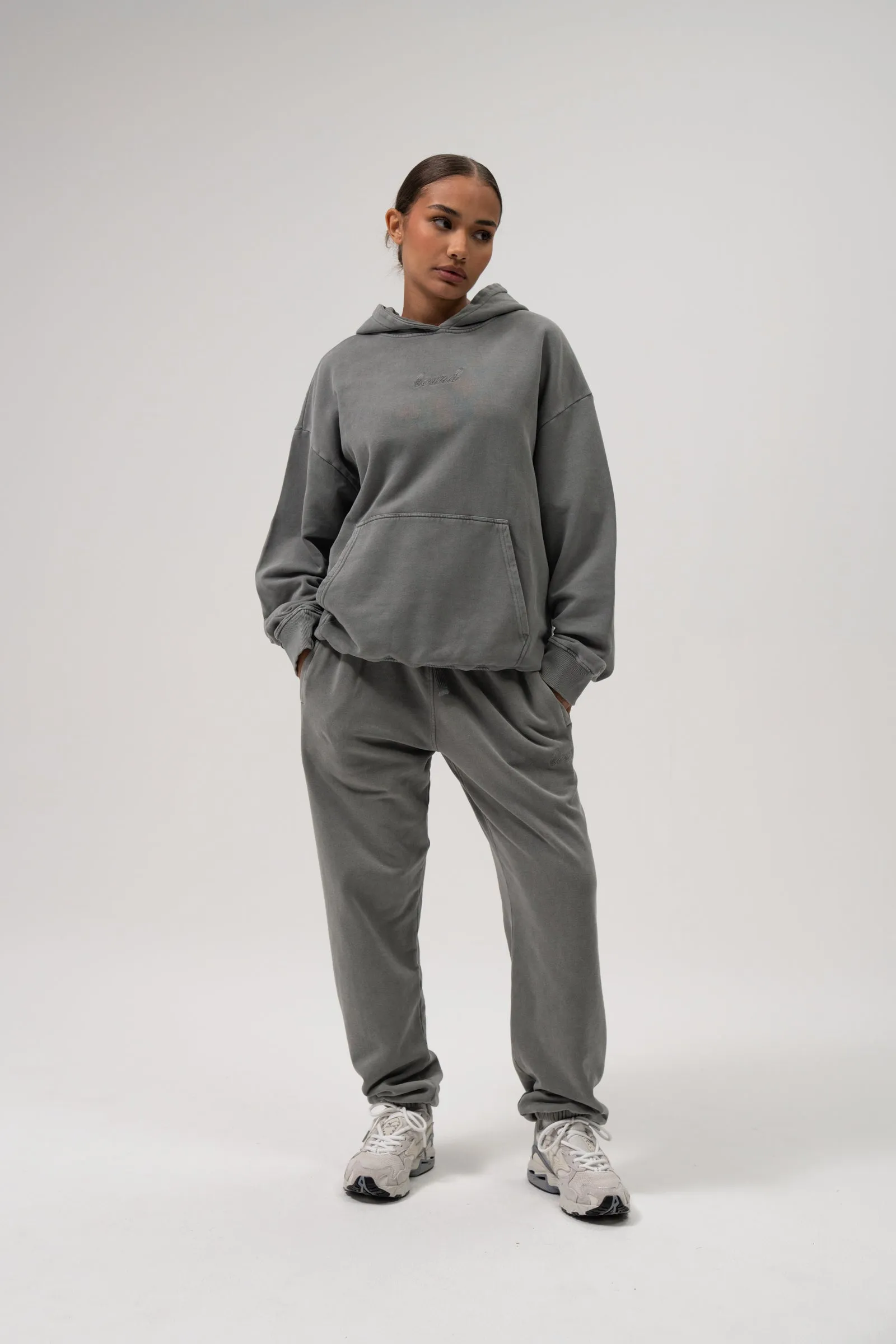 SUSTAIN WASHED GREY JOGGERS sold by Bound product image thumbnail 5