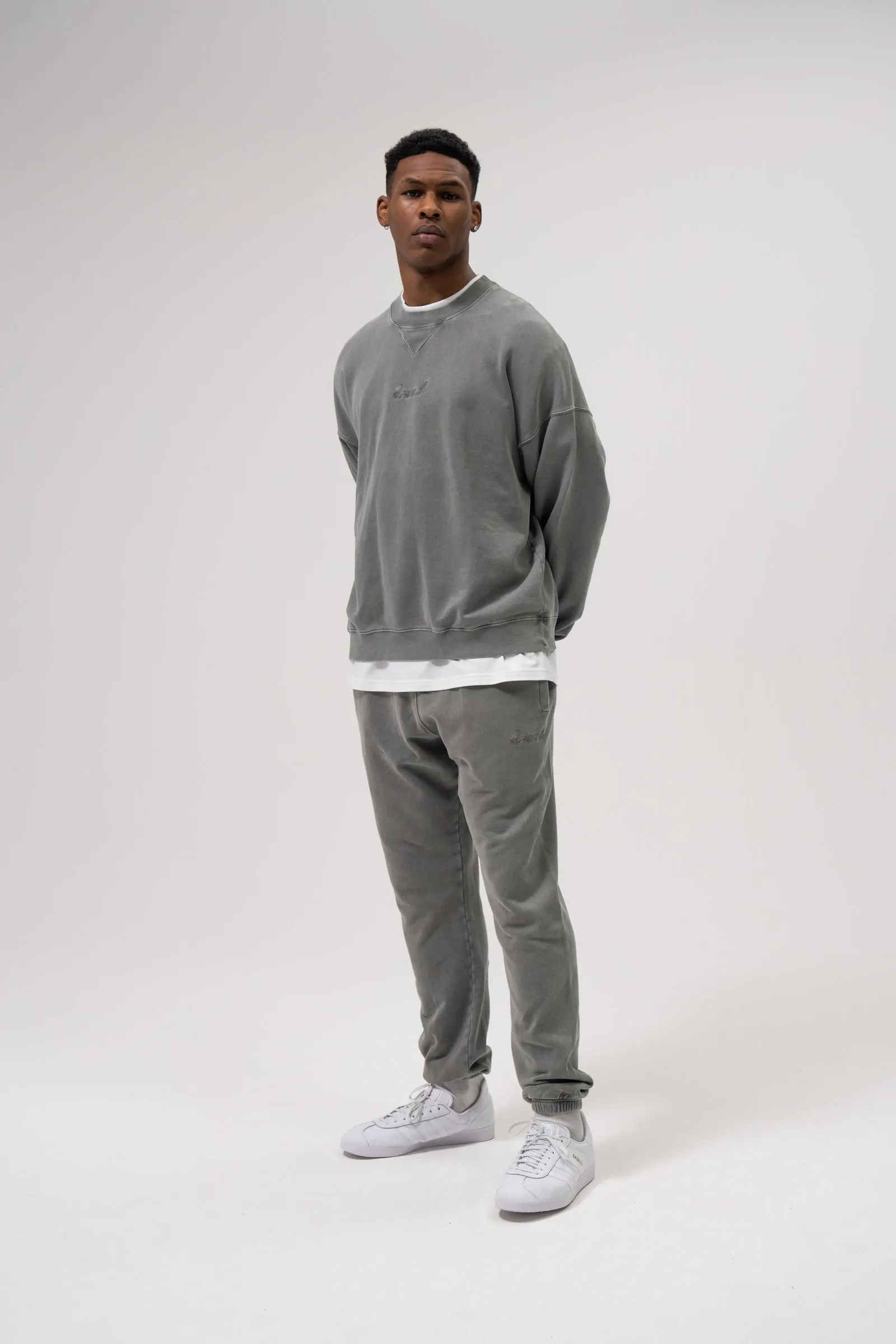 SUSTAIN WASHED GREY JOGGERS sold by Bound product image thumbnail 4