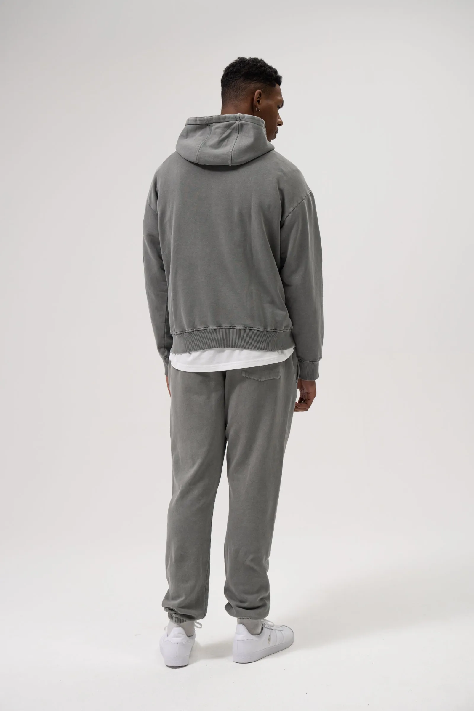 SUSTAIN WASHED GREY HOODIE sold by Bound product image thumbnail 3