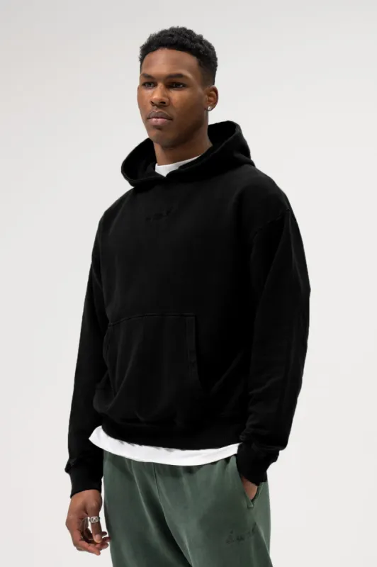 SUSTAIN BLACK HOODIE sold by Bound