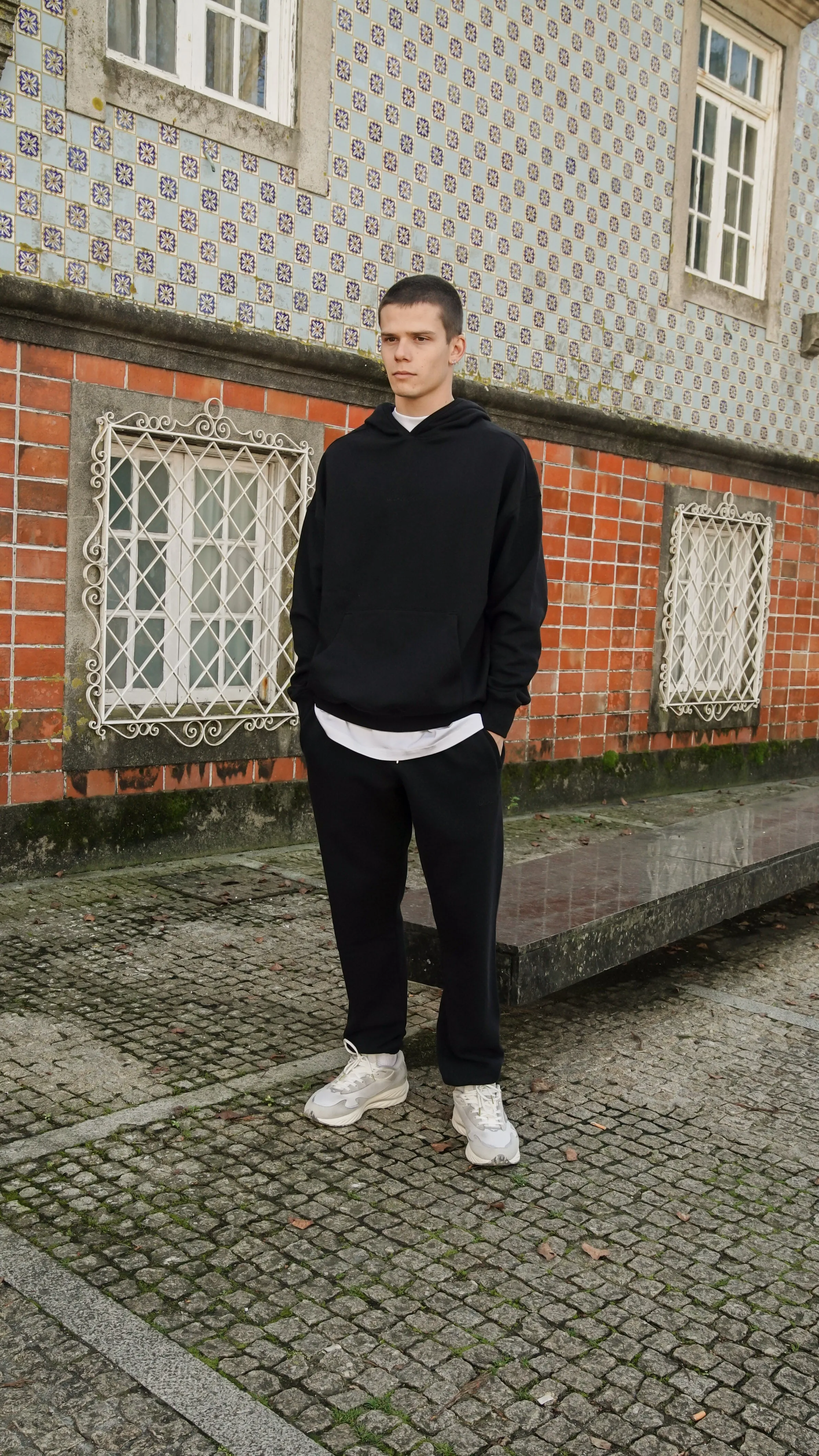 SUSTAIN BLACK HOODIE sold by Bound product image thumbnail 3