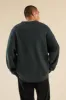 BAXTER MOHAIR BLEND SWEATER - BOTTLE GREEN sold by Bound