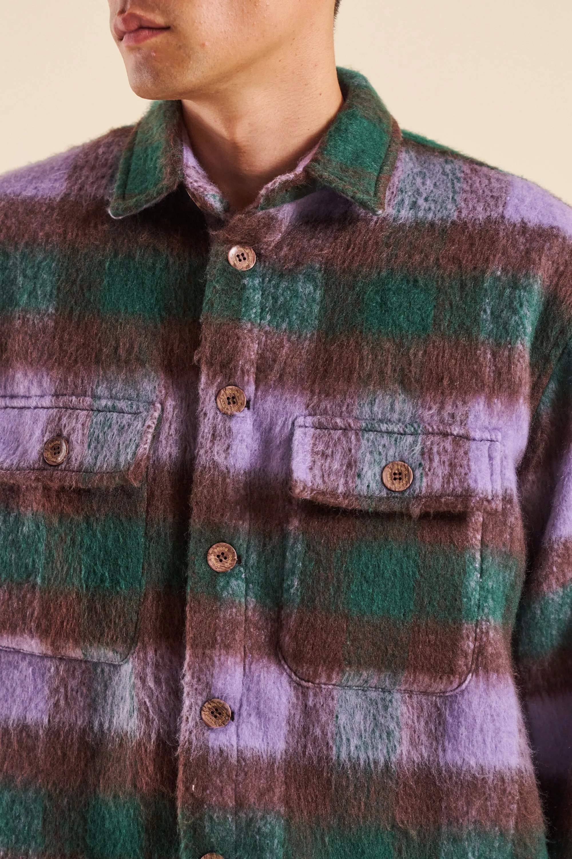 CYPRESS BRUSHED CHECK FLANNEL SHIRT sold by Bound product image thumbnail 3