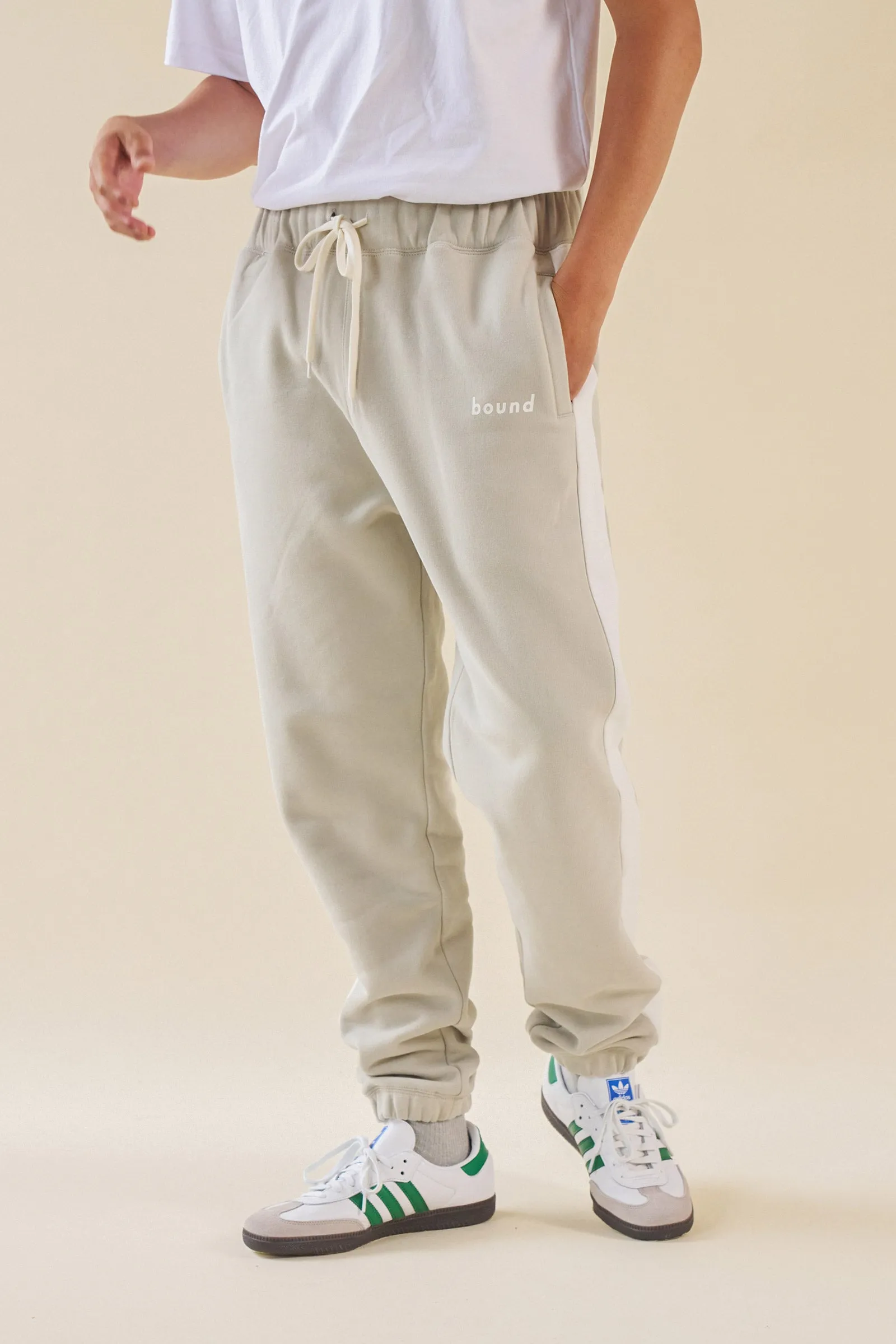ASH STRIPE JOGGERS sold by Bound