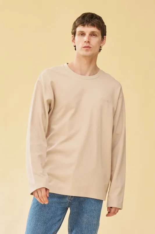 OAT LONGSLEEVE WAFFLE TEE sold by Bound