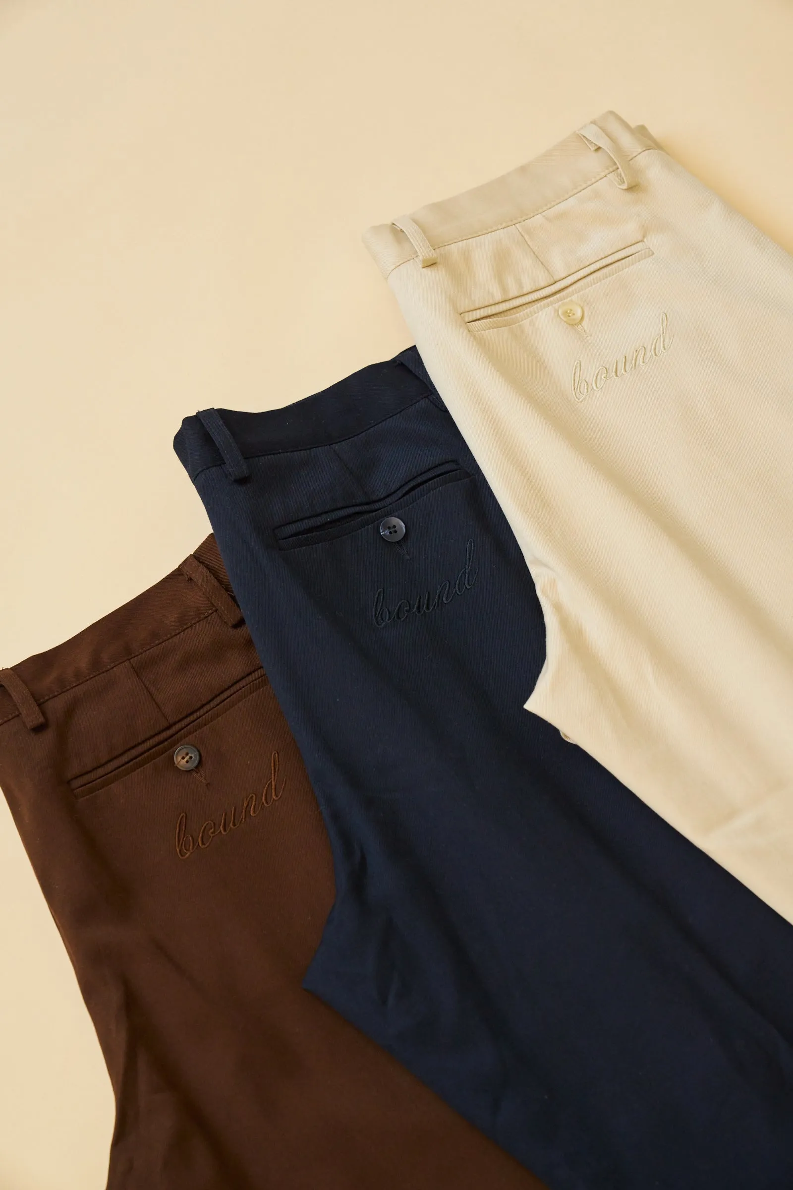 PLEATED SMART TROUSERS - BROWN sold by Bound product image thumbnail 5