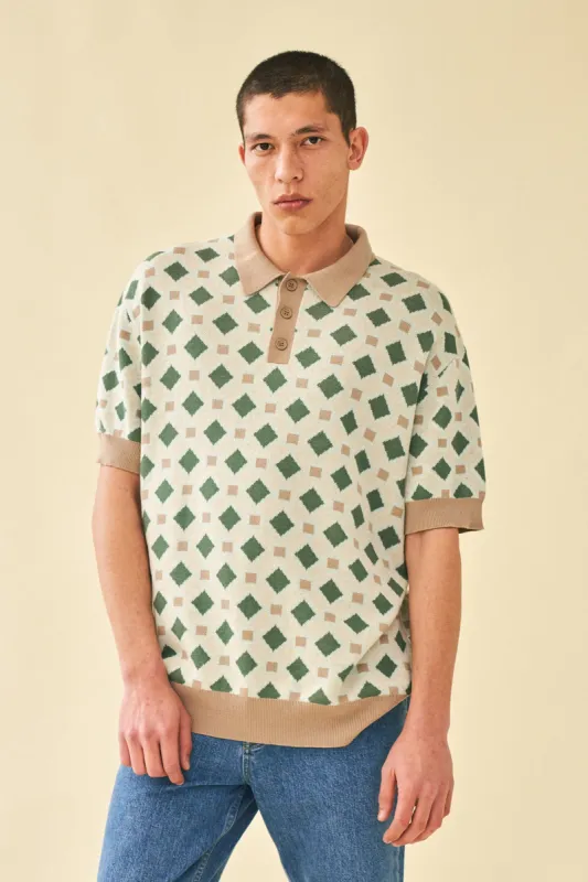 MATERA KNIT POLO sold by Bound