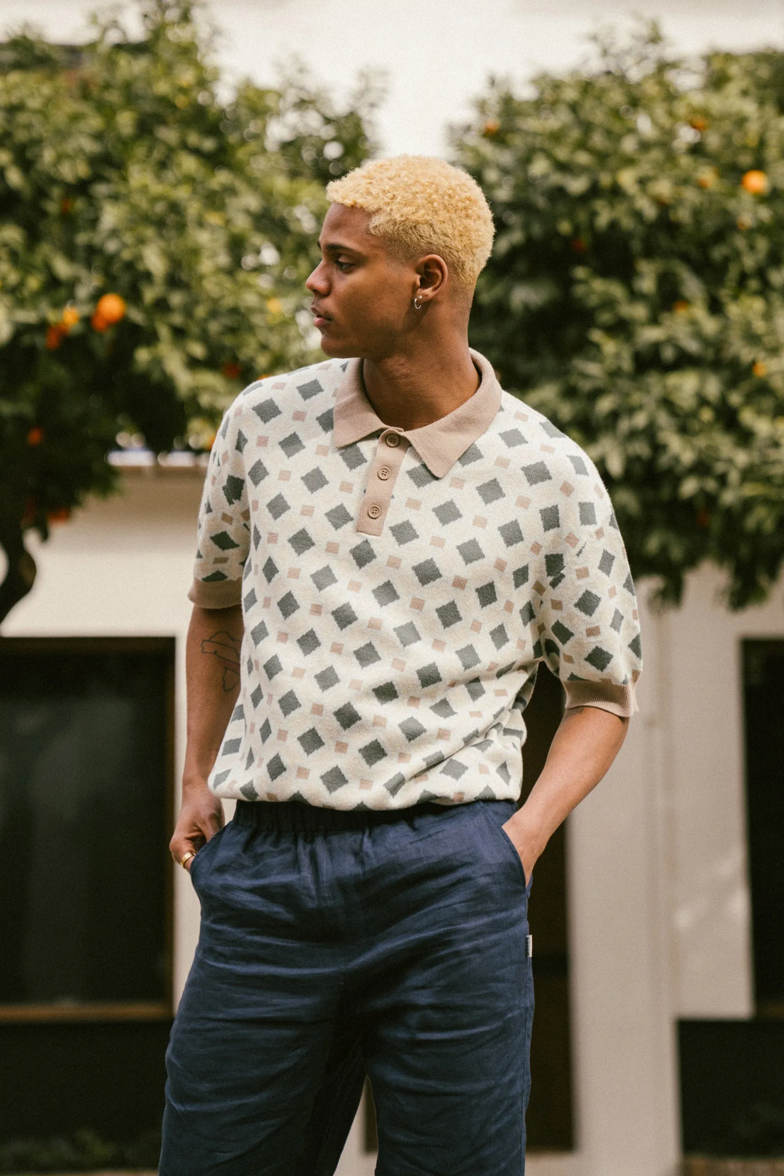 MATERA KNIT POLO sold by Bound product image thumbnail 2