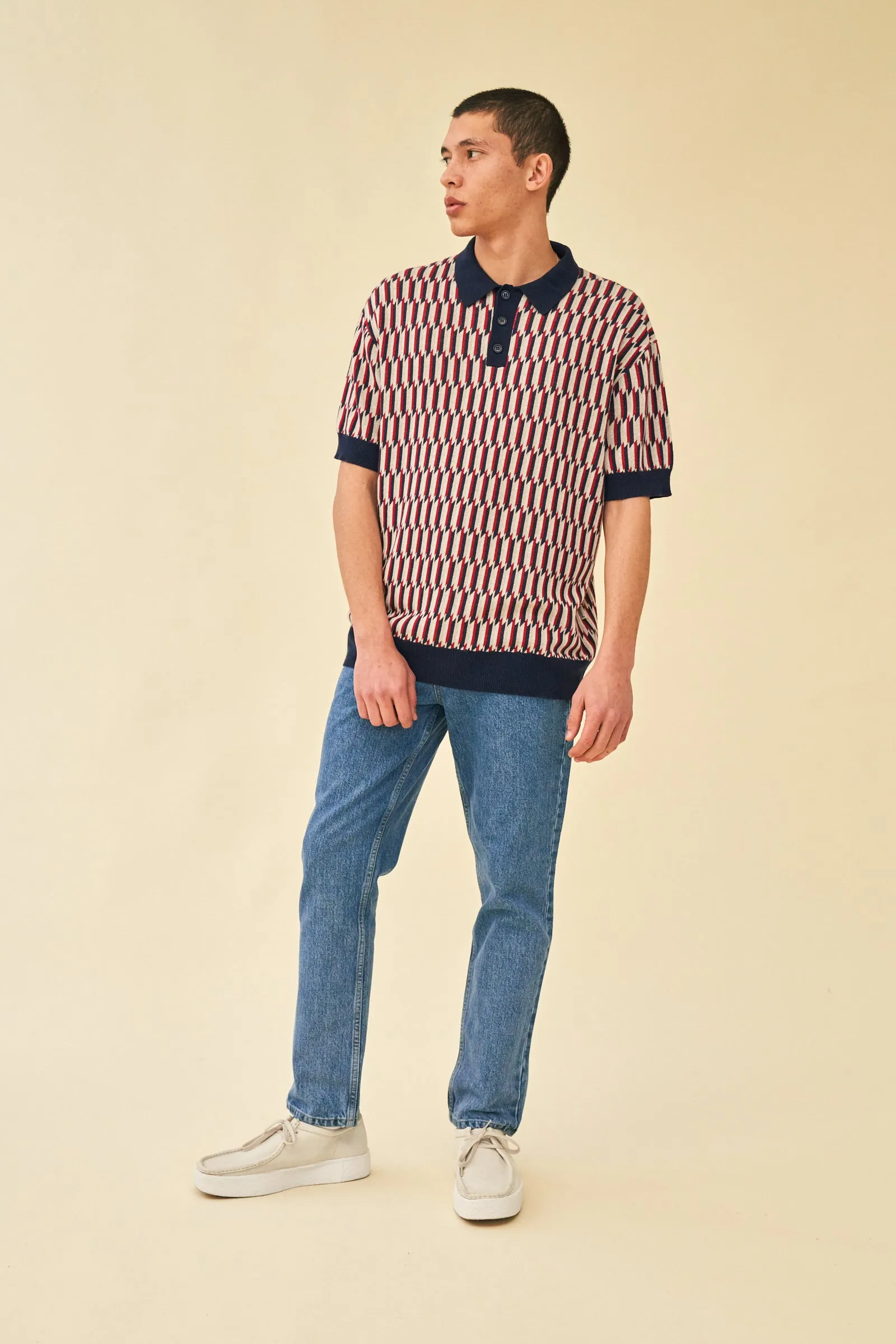 RIVIERA KNIT POLO sold by Bound product image thumbnail 4