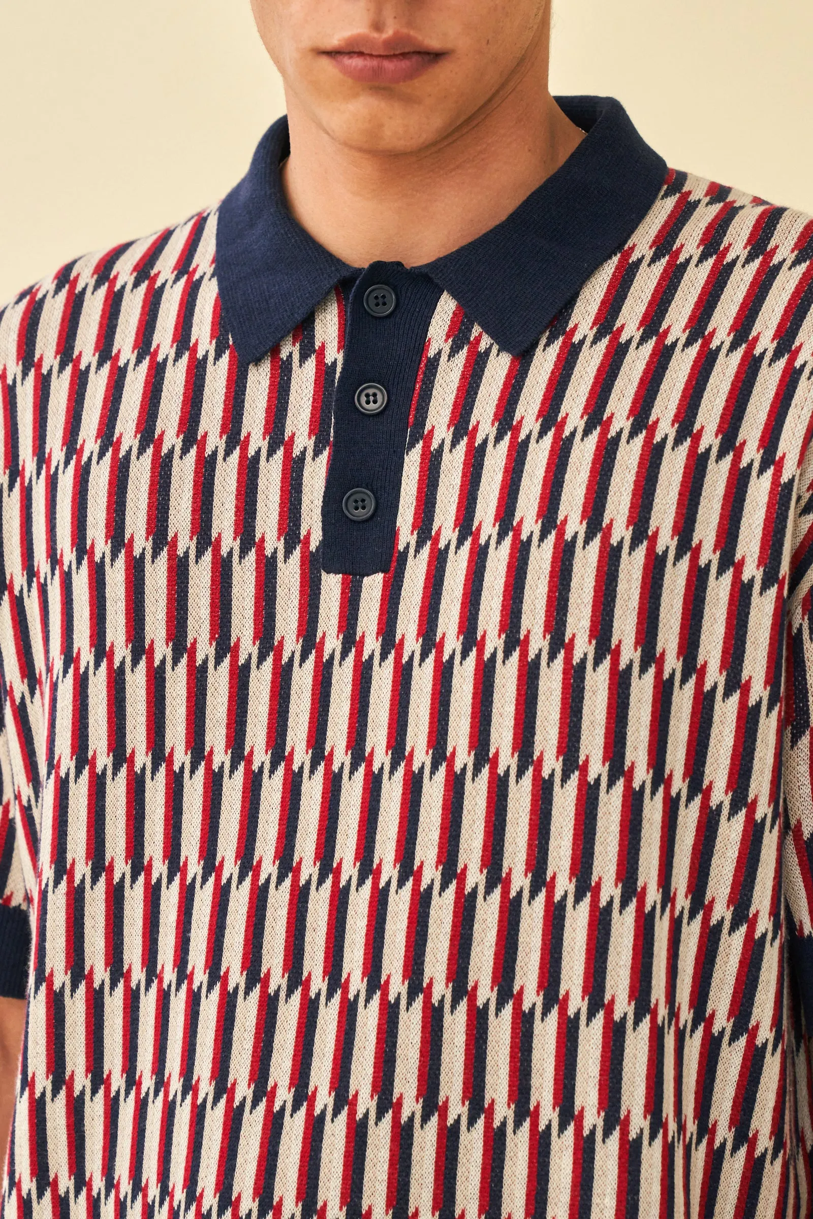 RIVIERA KNIT POLO sold by Bound product image thumbnail 3