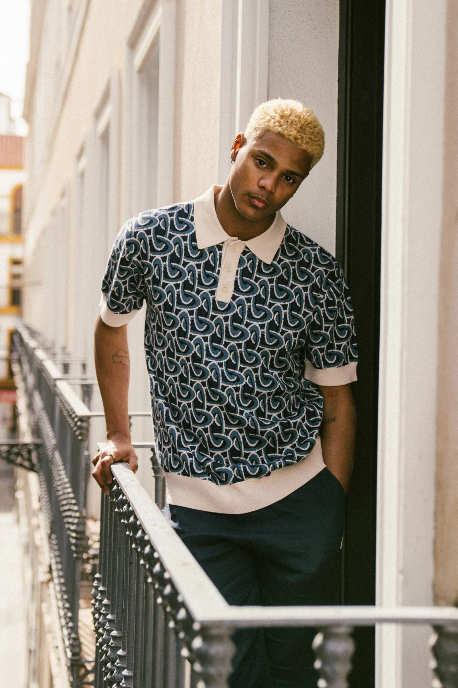 RINELLA KNIT POLO sold by Bound product image thumbnail 5