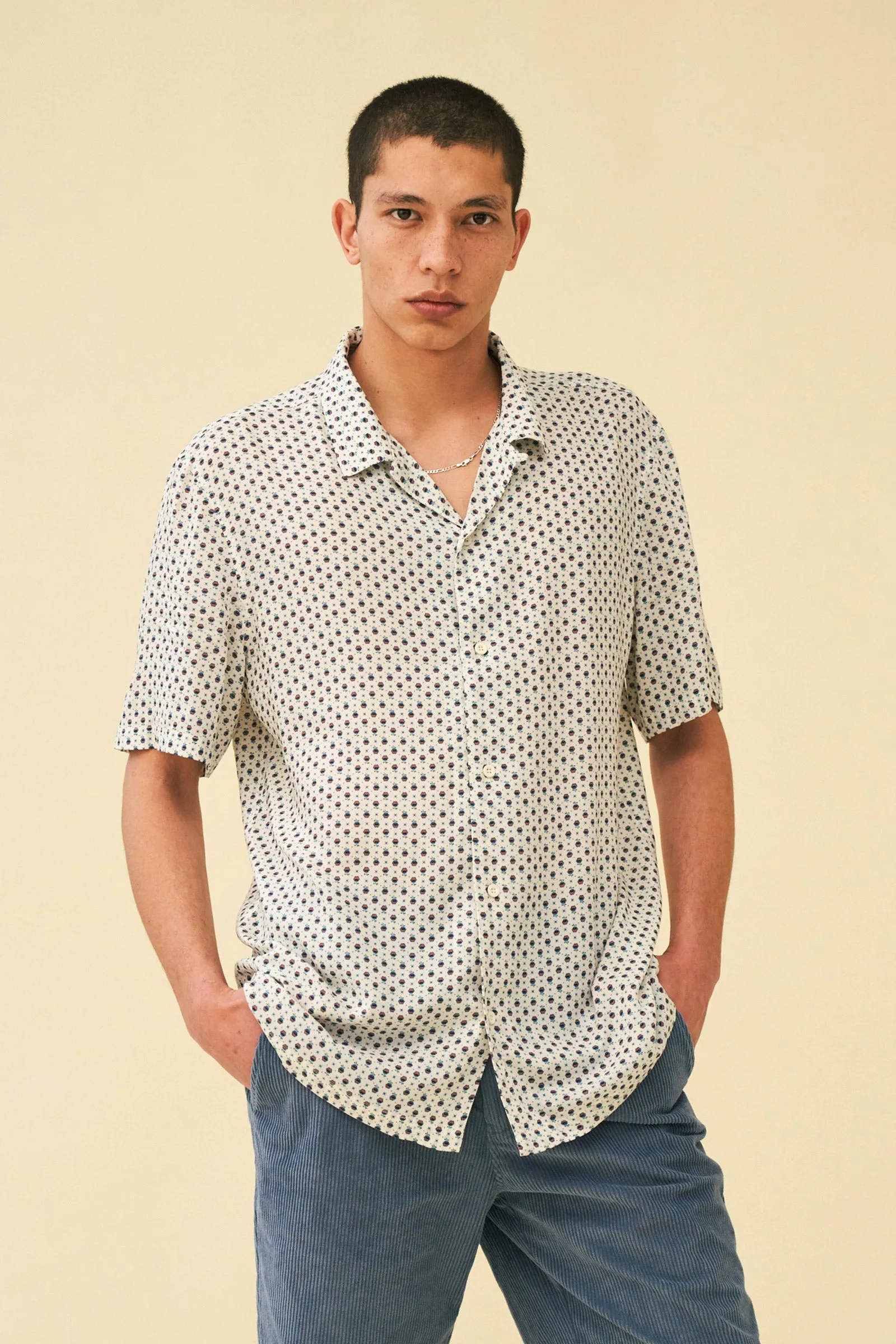 BLANCO SS SHIRT - OFF WHITE sold by Bound