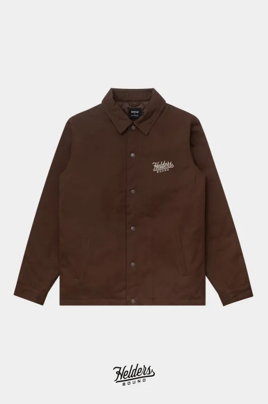 WORKWEAR EMBROIDERED COACH JACKET - BRUN sold by Bound