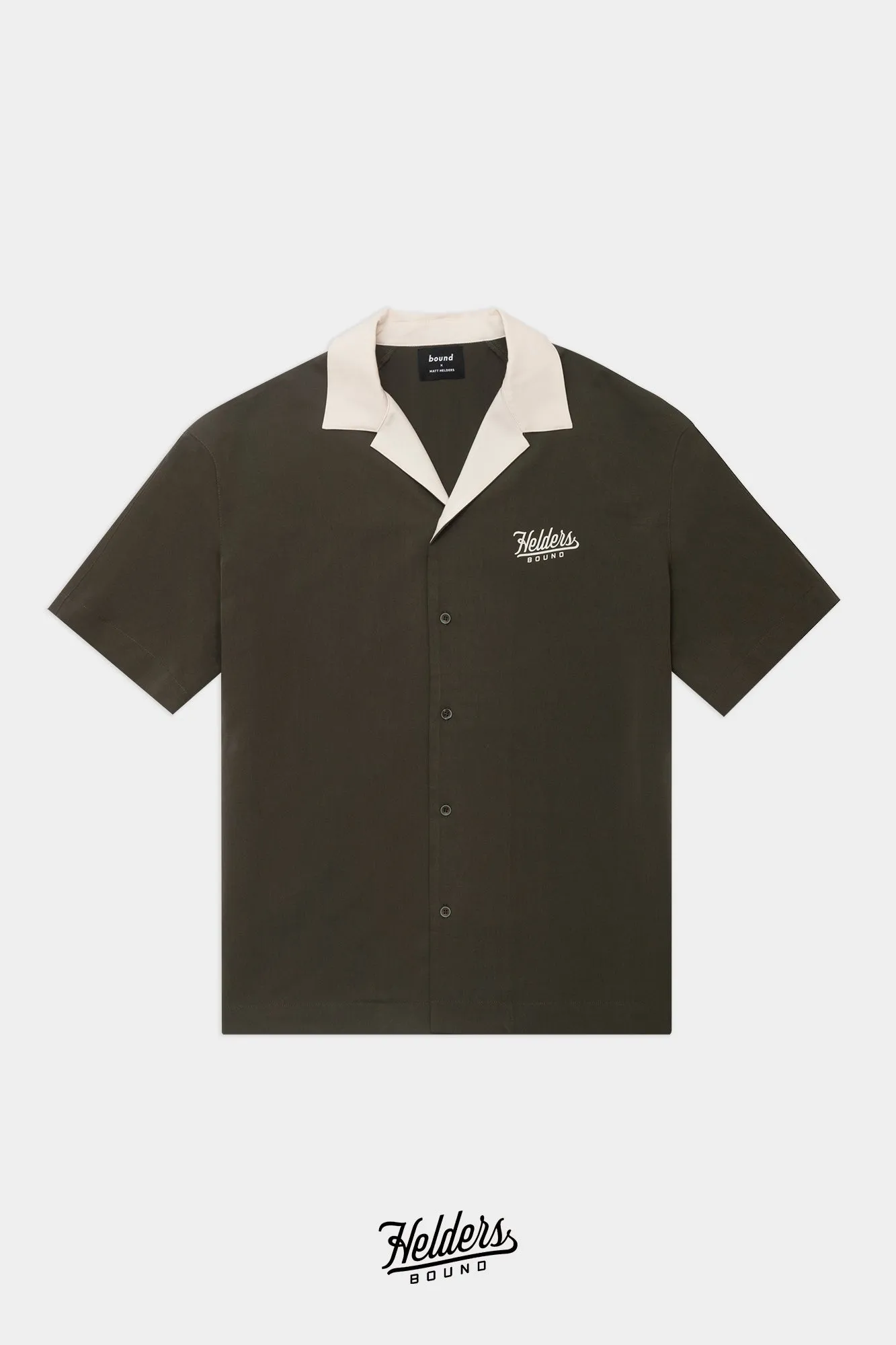 CANYON CONTRAST SS SHIRT - OLIVE sold by Bound