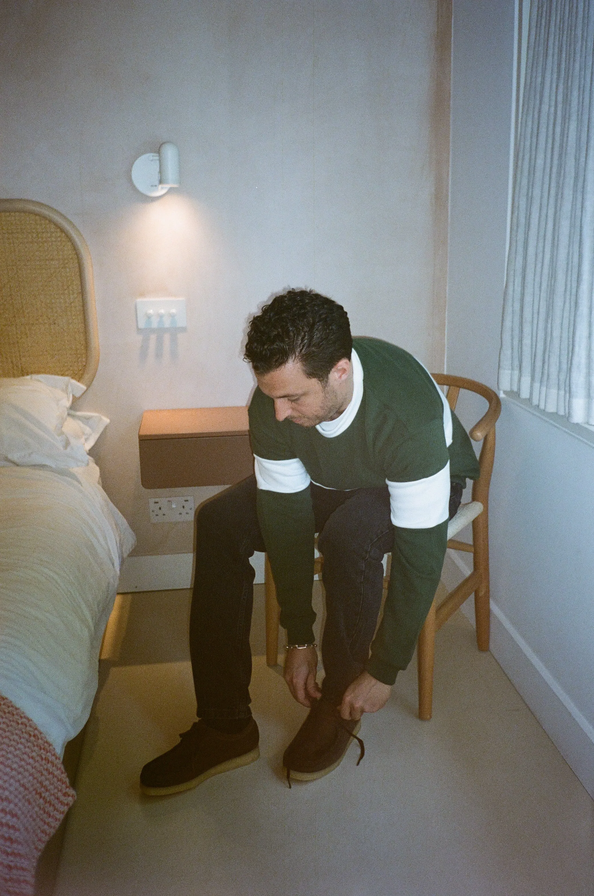 HIGH GREEN PANEL SWEATER - FOREST sold by Bound product image thumbnail 4