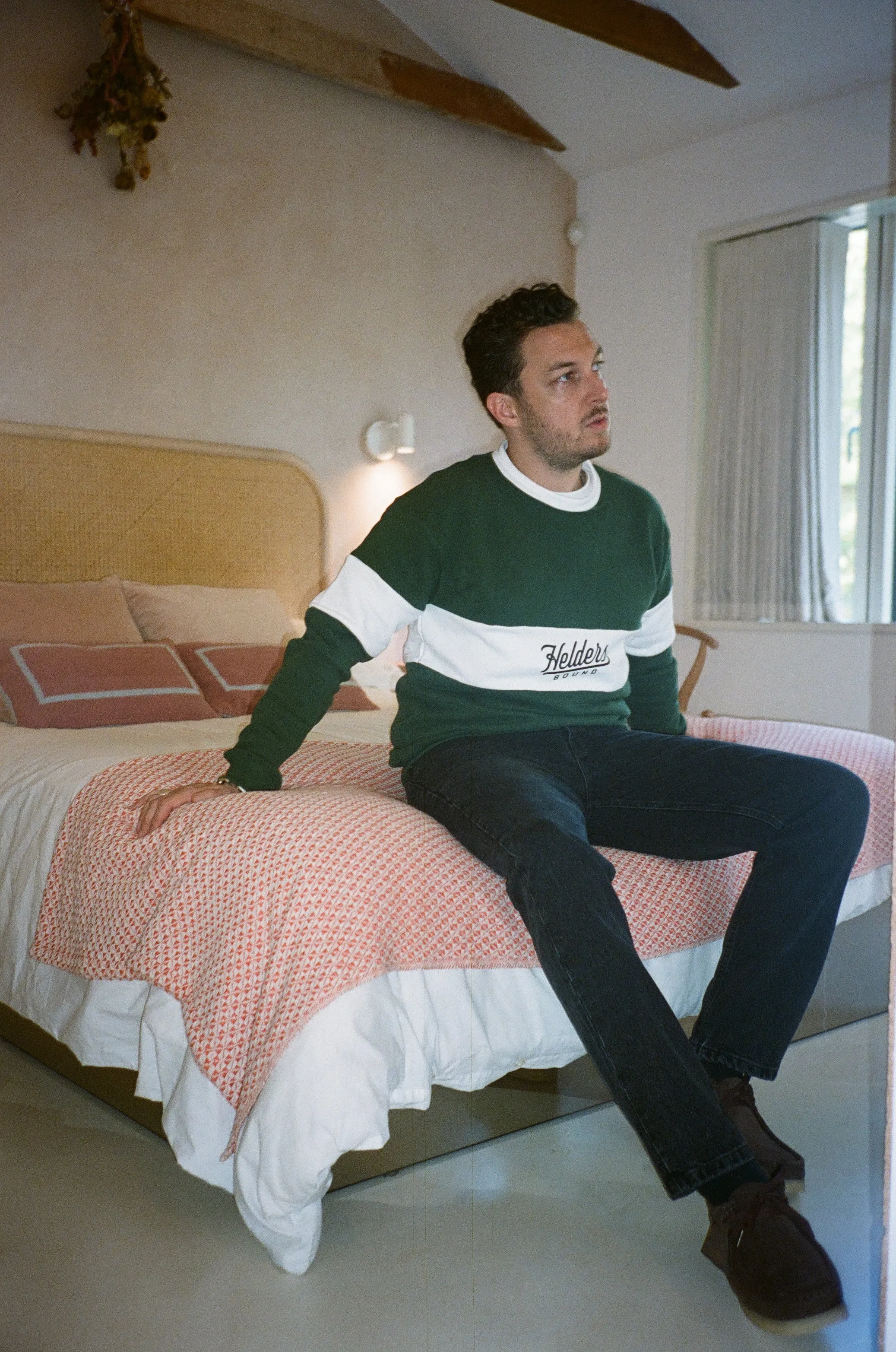 HIGH GREEN PANEL SWEATER - FOREST sold by Bound product image thumbnail 3