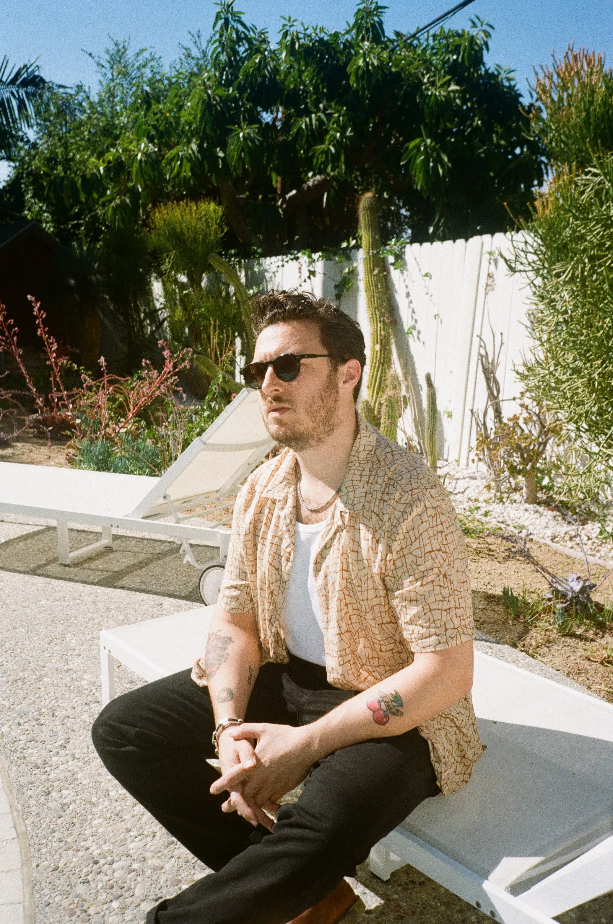 'THE SHIRT' RAYON SS - TAN sold by Bound product image thumbnail 4