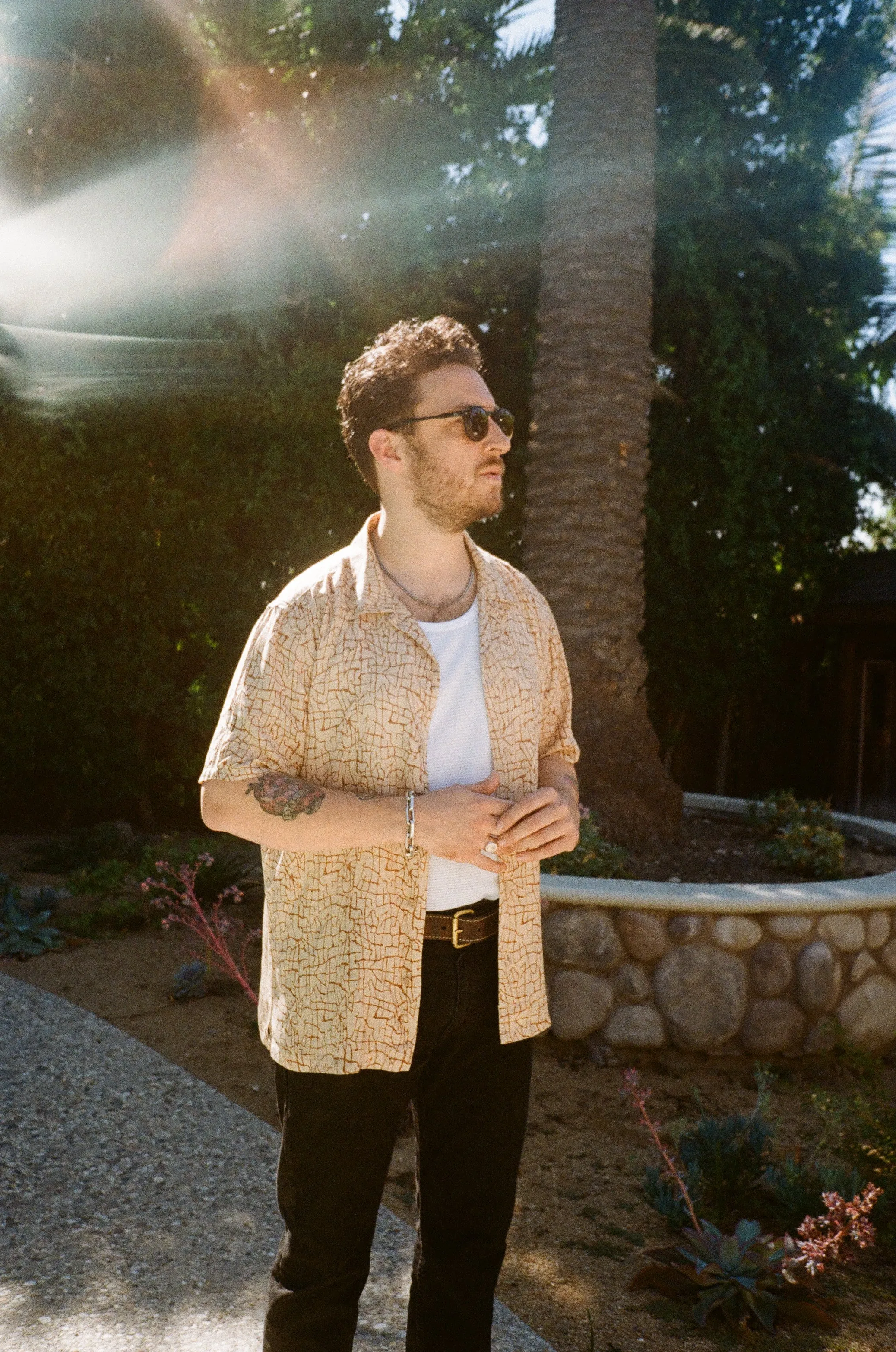 'THE SHIRT' RAYON SS - TAN sold by Bound product image thumbnail 2