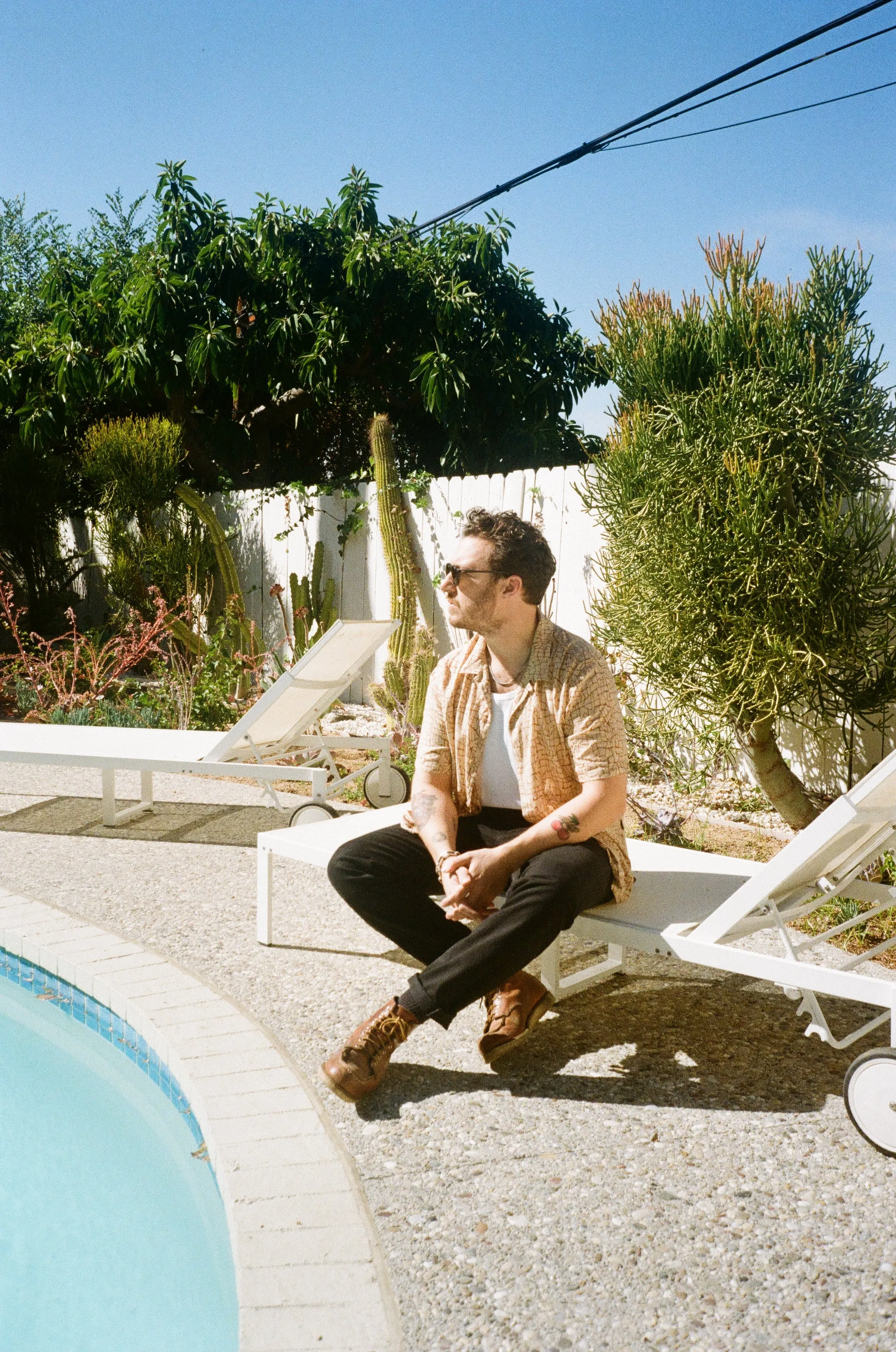 'THE SHIRT' RAYON SS - TAN sold by Bound product image thumbnail 5