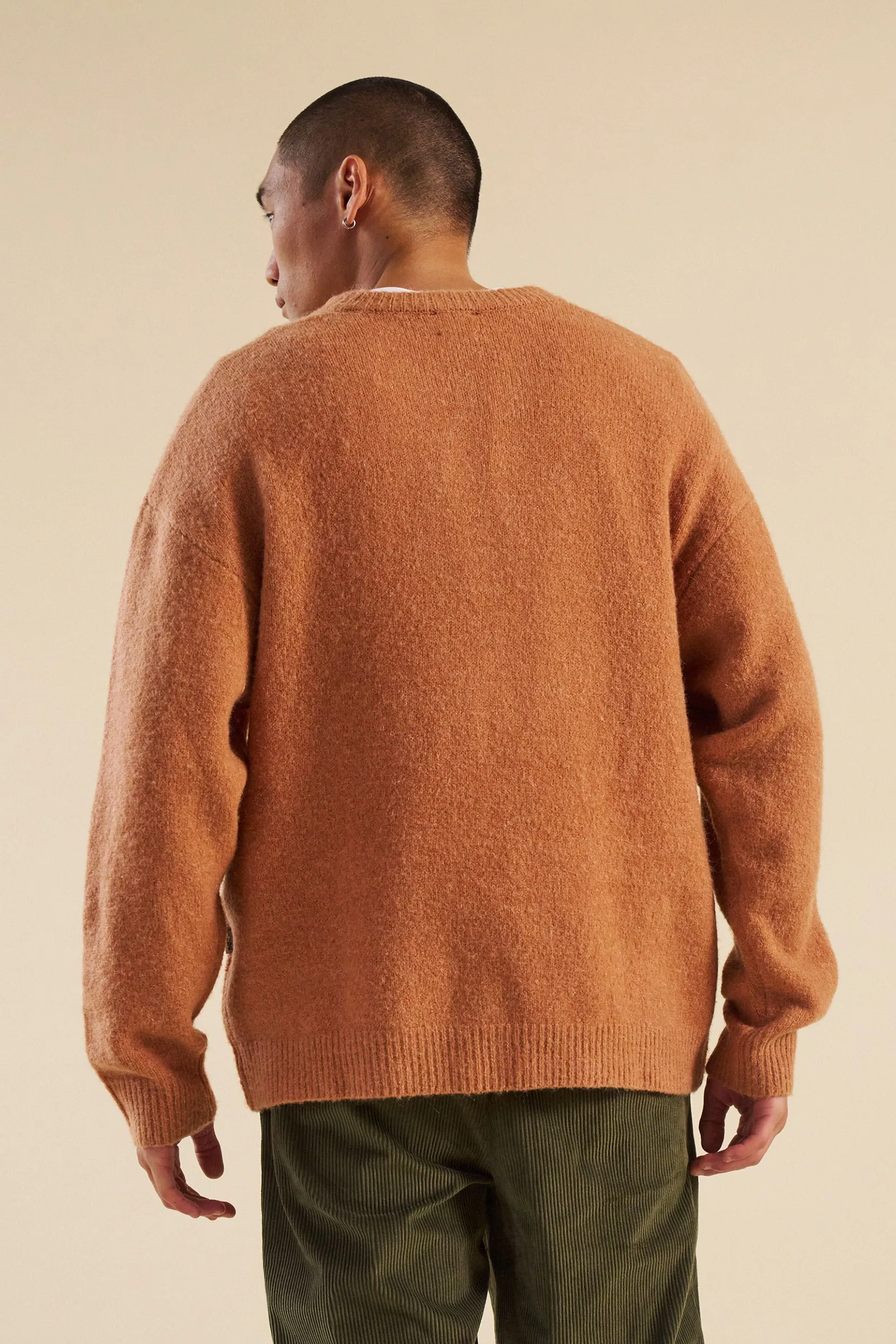 BAXTER MOHAIR BLEND SWEATER - RUST sold by Bound product image thumbnail 2