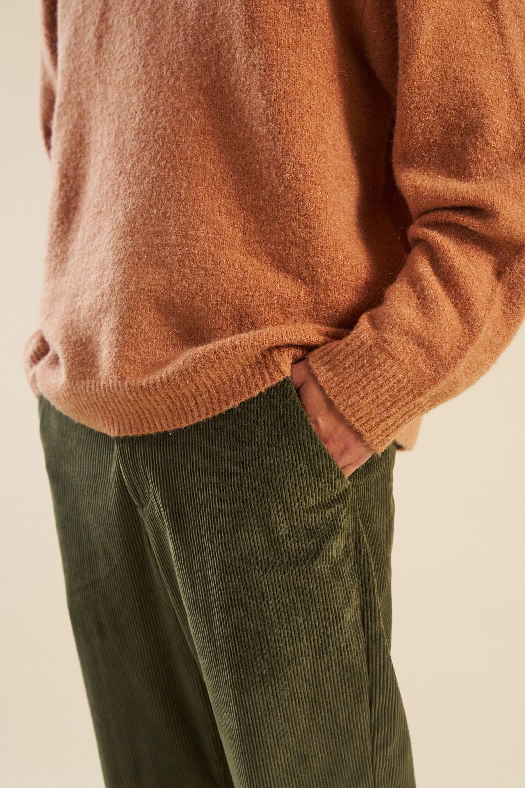 BAXTER MOHAIR BLEND SWEATER - RUST sold by Bound product image thumbnail 4
