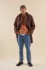 BAXTER MOHAIR BLEND SWEATER - RUST sold by Bound