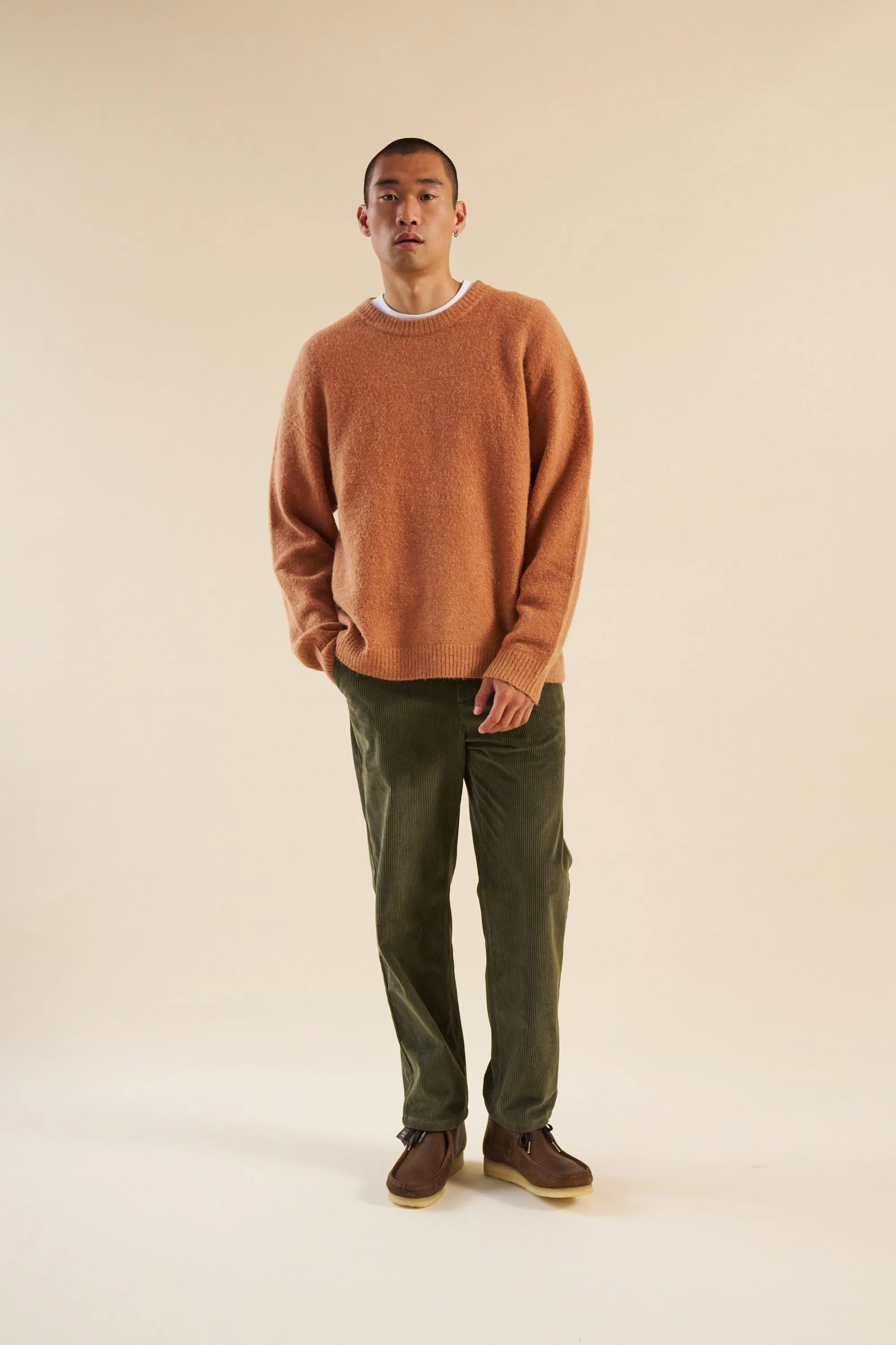 BAXTER MOHAIR BLEND SWEATER - RUST sold by Bound product image thumbnail 3