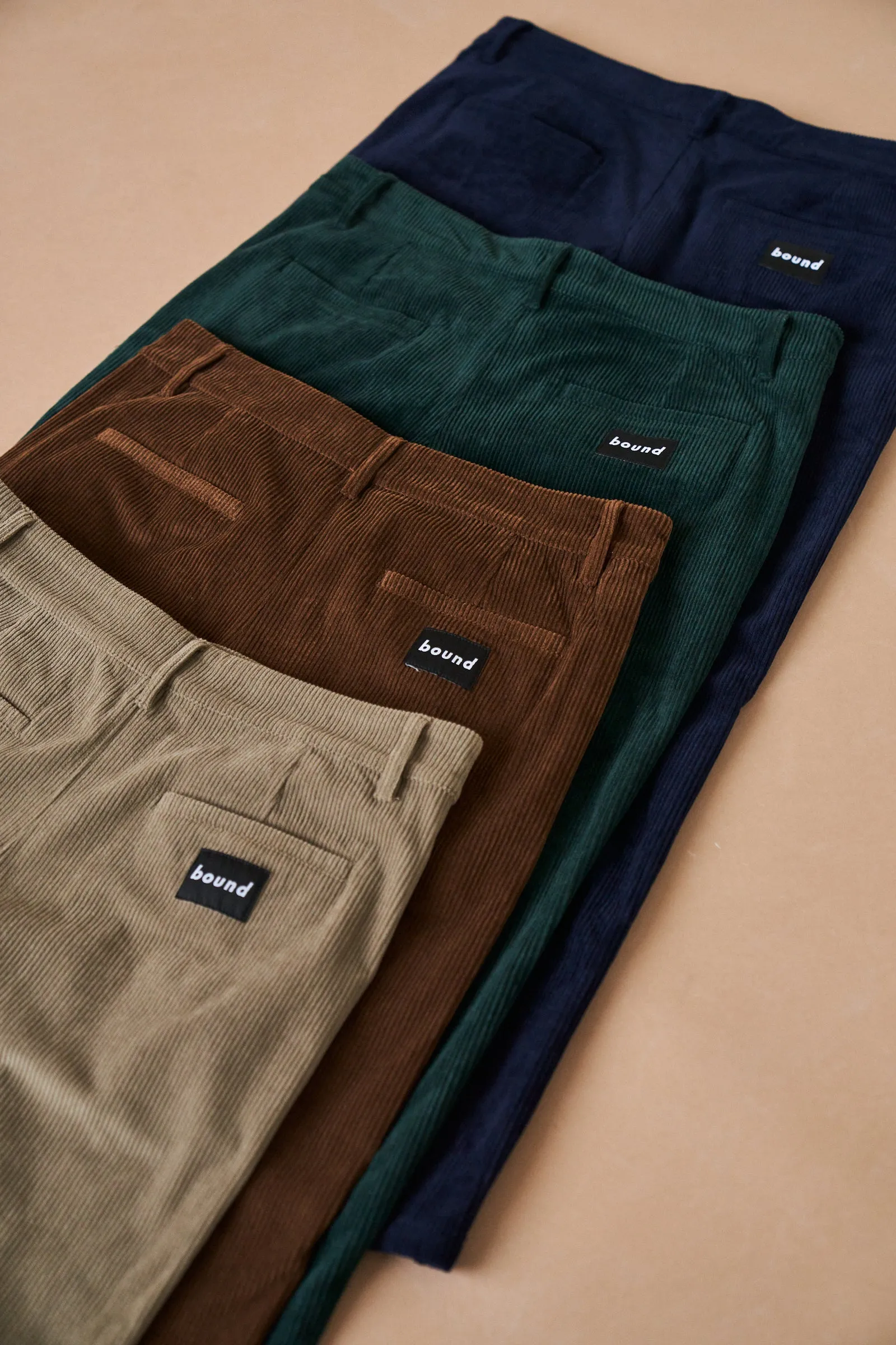 PINE GREEN CORDUROY TROUSERS sold by Bound product image thumbnail 5