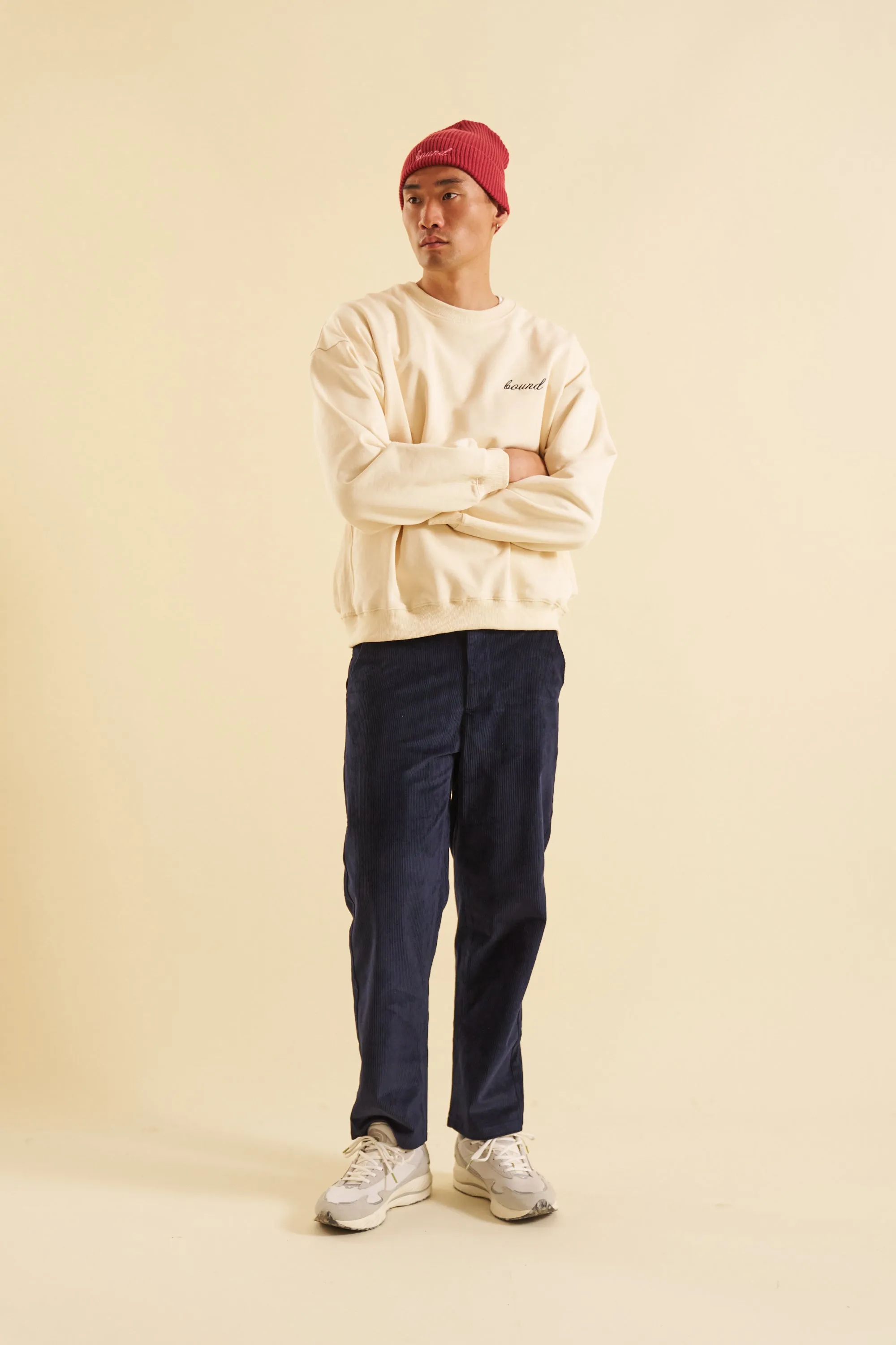 OCEAN NAVY CORDUROY TROUSERS sold by Bound product image thumbnail 4