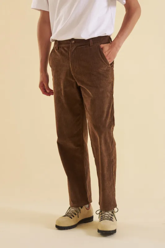 CEDAR BROWN CORDUROY TROUSERS sold by Bound