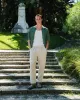 ALFAMA LINEN TROUSERS - SAND sold by Bound