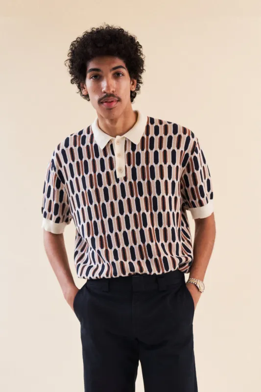 MESSINA KNIT POLO sold by Bound