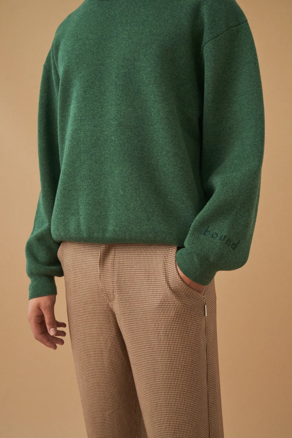 OGDEN MARL KNIT SWEATER - FOREST sold by Bound product image thumbnail 4