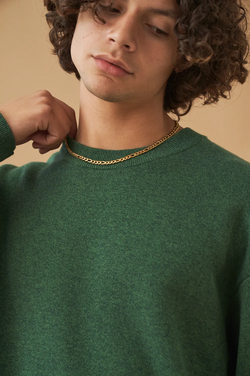 OGDEN MARL KNIT SWEATER - FOREST sold by Bound product image thumbnail 3