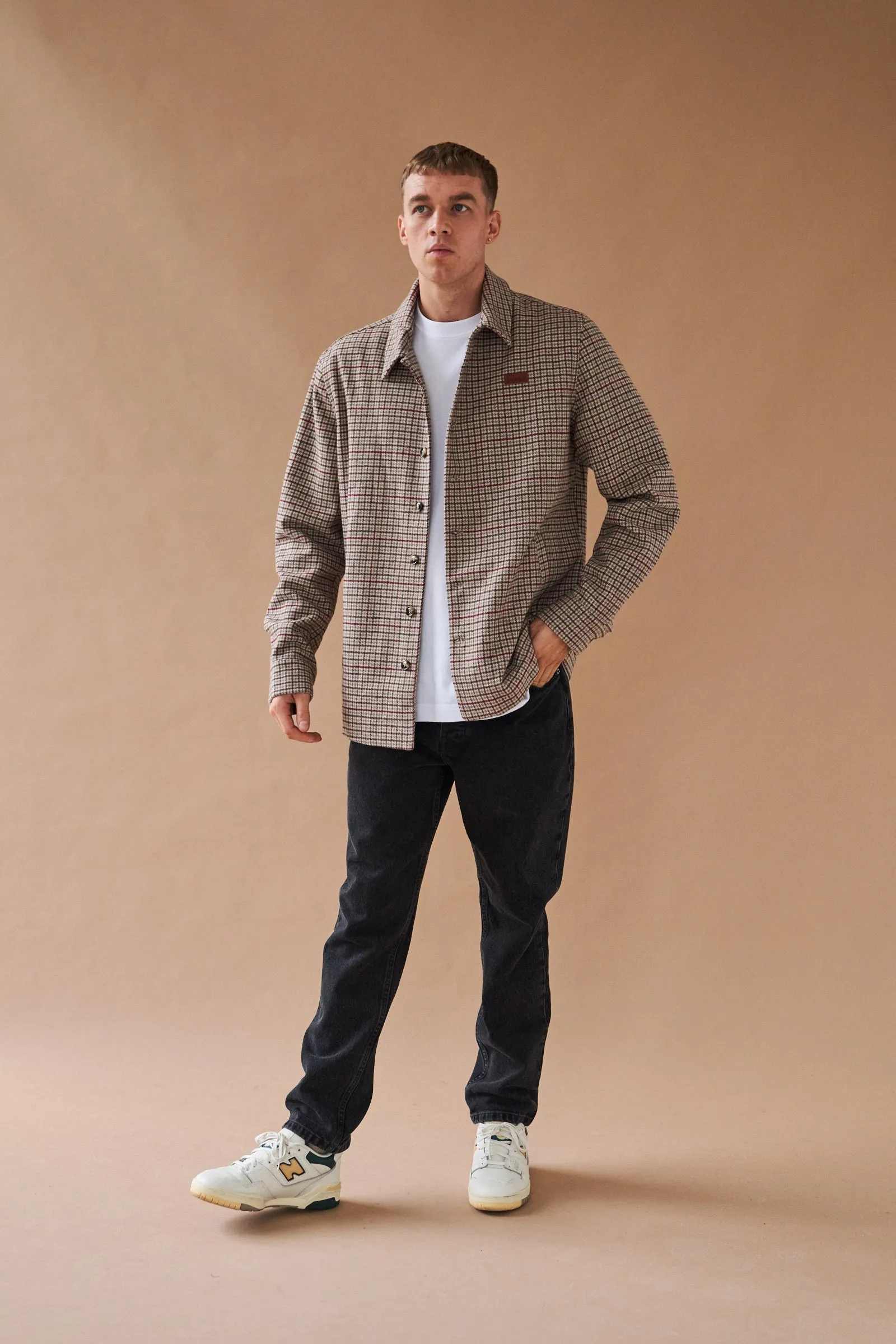 AXEL WOOL DOGTOOTH COACH JACKET sold by Bound product image thumbnail 3