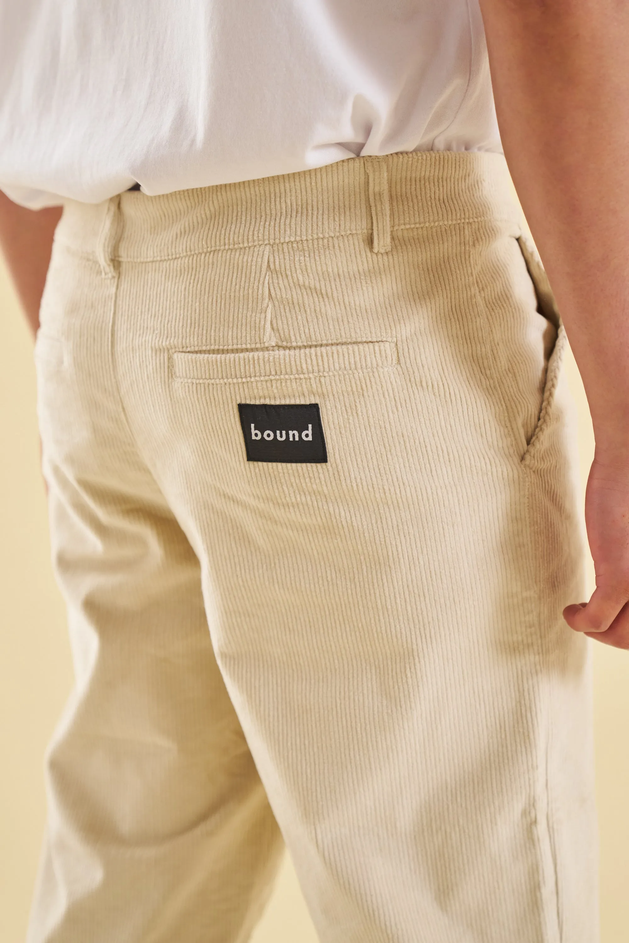 BARLEY CREAM CORDUROY TROUSERS sold by Bound product image thumbnail 3