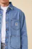 MANHATTAN DENIM WORK JACKET - MID BLUE sold by Bound