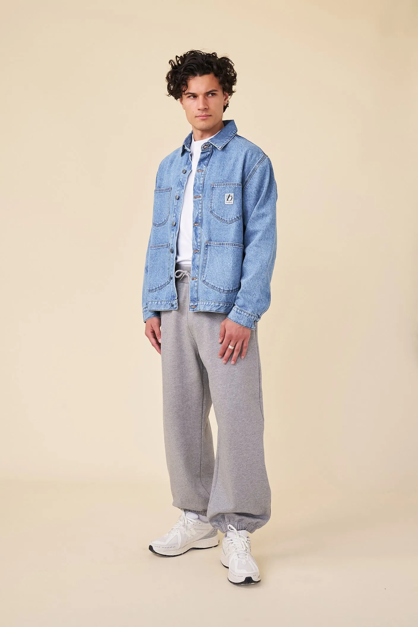 MANHATTAN DENIM WORK JACKET - MID BLUE sold by Bound product image thumbnail 3