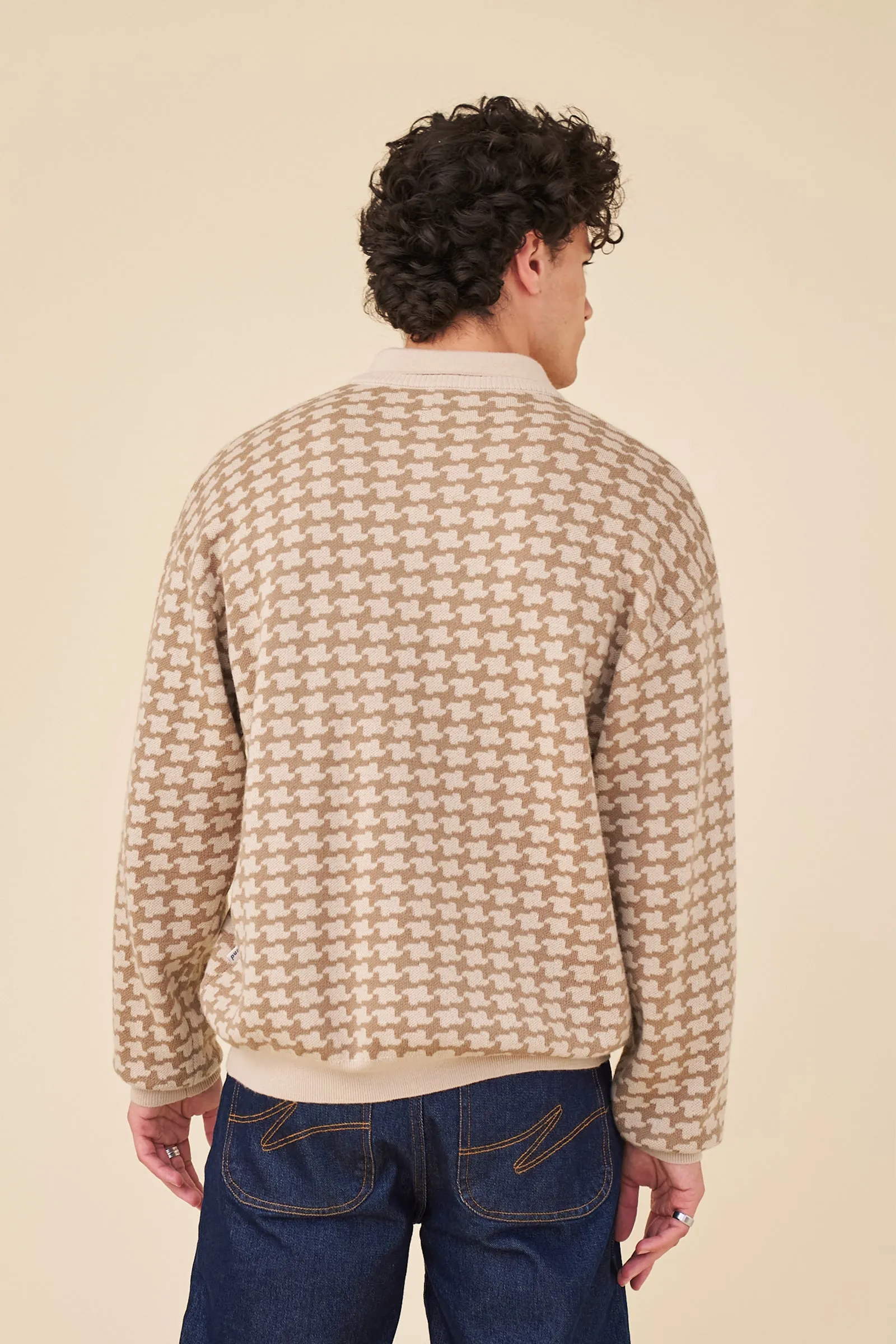 ORBISON WOOL POLO COLLAR KNIT sold by Bound product image thumbnail 4