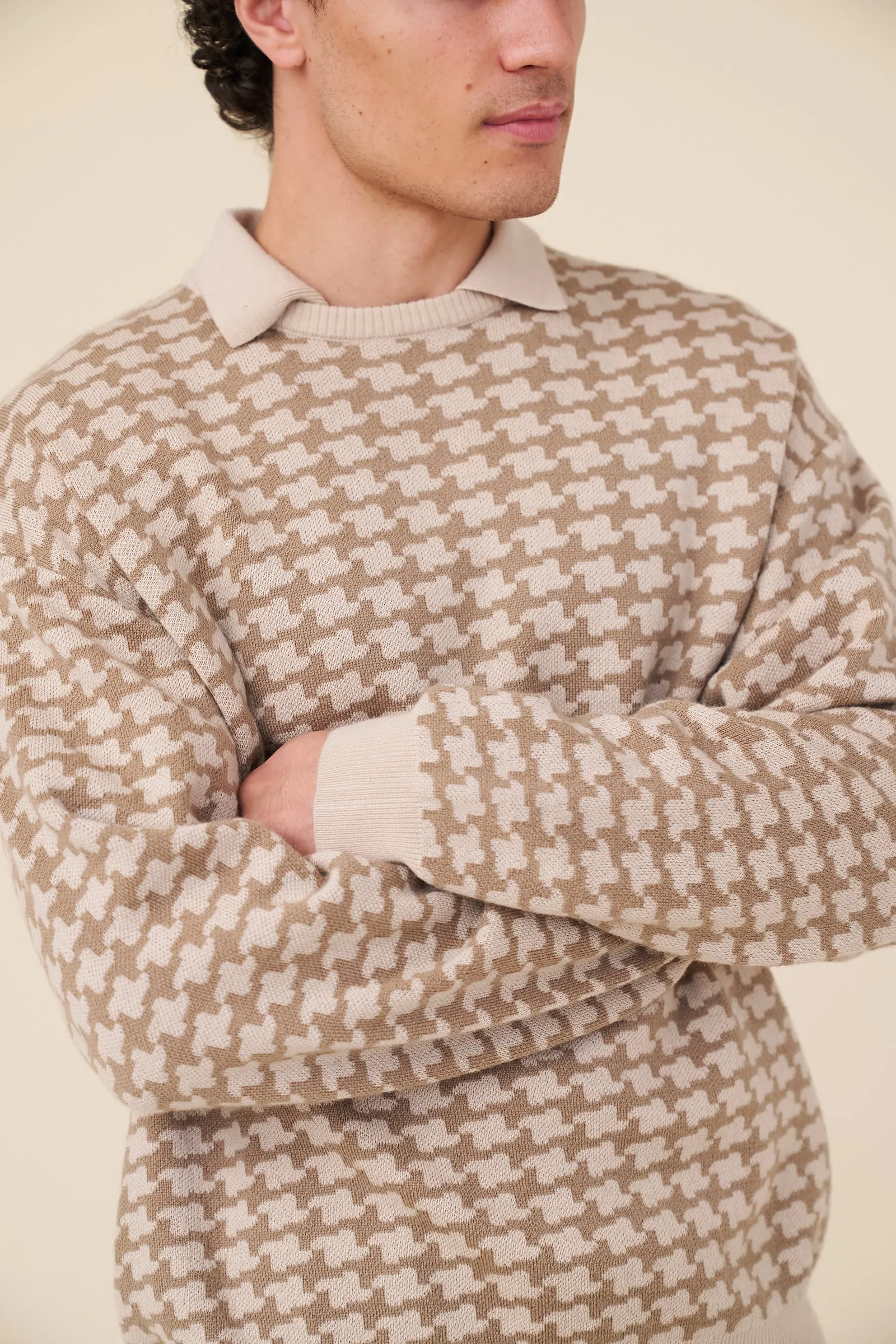 ORBISON WOOL POLO COLLAR KNIT sold by Bound product image thumbnail 5