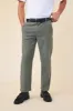 HERRINGBONE WOOL TROUSER - OLIVE sold by Bound