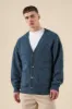 SAWYER MOHAIR CARDIGAN - INDIGO sold by Bound