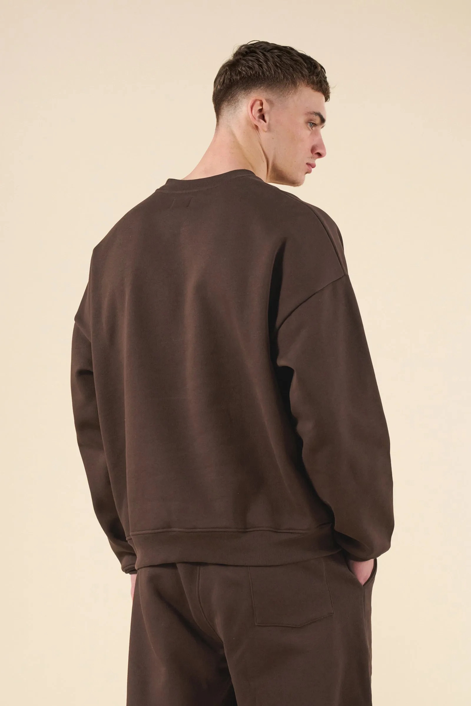 SUSTAIN HEAVY SWEATER - COCOA BROWN sold by Bound product image thumbnail 2