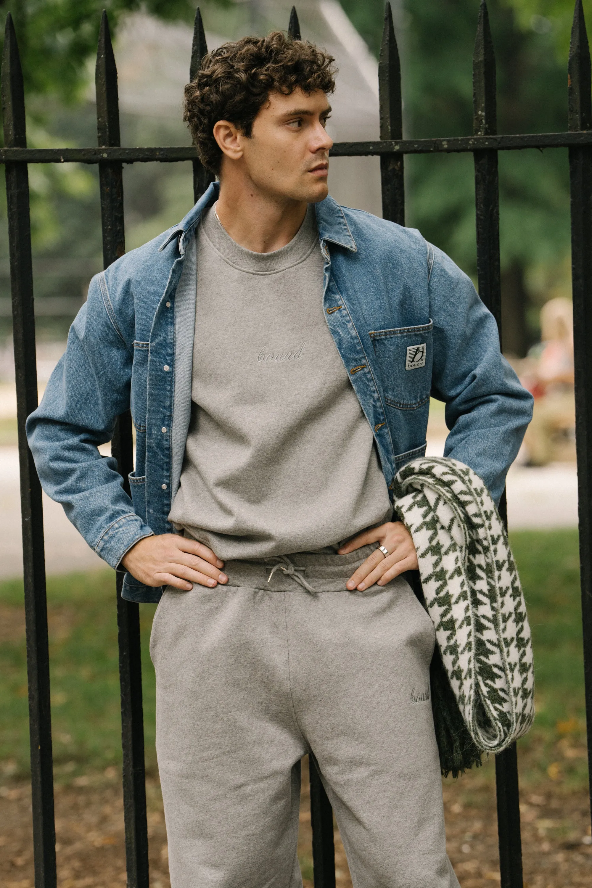 SUSTAIN HEAVY SWEATER - HEATHER GREY sold by Bound product image thumbnail 2