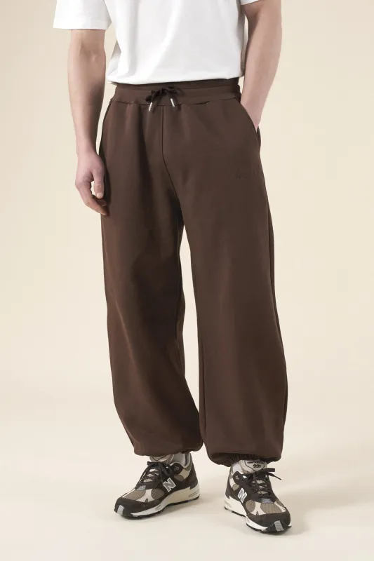 SUSTAIN HEAVY JOGGERS - COCOA BROWN sold by Bound
