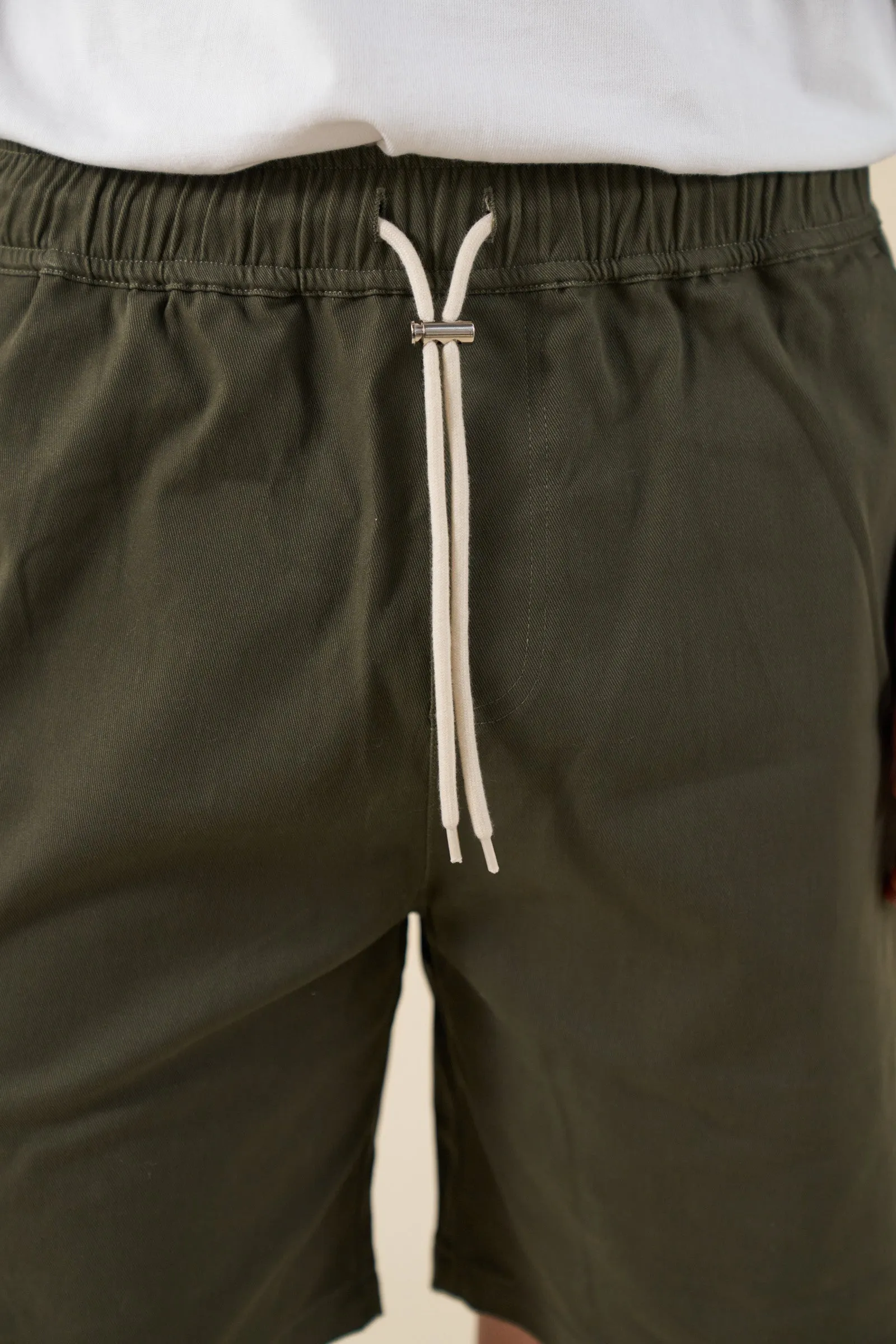 CANVAS SHORTS - ARMY GREEN sold by Bound product image thumbnail 4