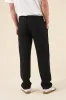 TAPERED CASUAL TROUSER  - BLACK sold by Bound