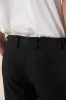 TAPERED CASUAL TROUSER  - BLACK sold by Bound