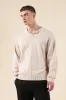TROPEZ KNIT POLO SWEATER - STONE sold by Bound