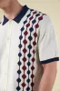 ABBEY KNIT POLO - ECRU sold by Bound